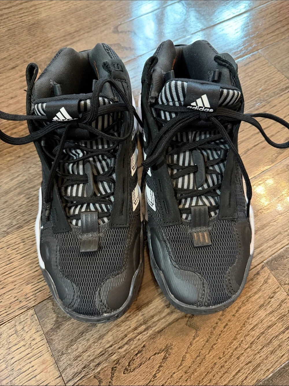 Adidas Exhibit B Candance PE Black Athletic Sneakers men’s 7.5